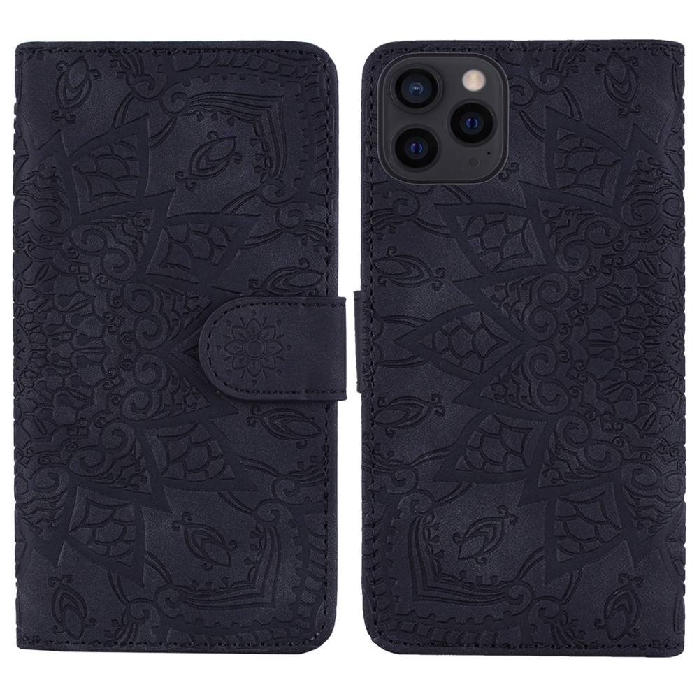 Trolsk Imprint Mandala iPhone 13 Pro Max) - Svart