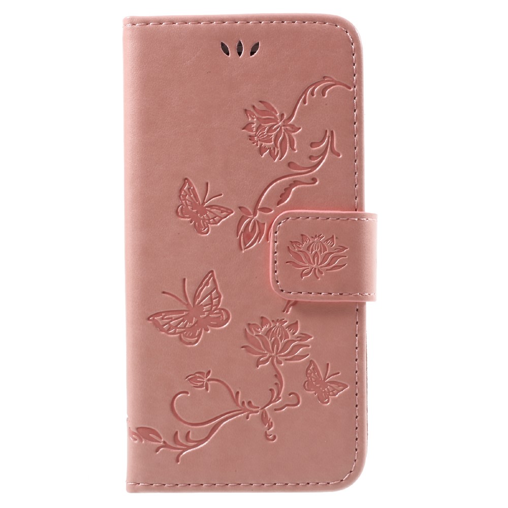 Trolsk Imprint Summer Wallet (iPhone SE3/SE2/8/7) - Rosa