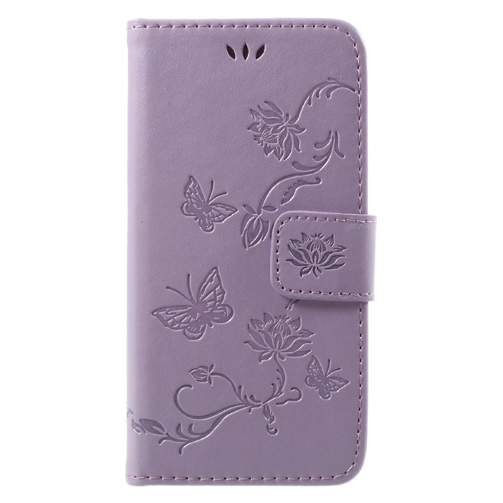 Trolsk Imprint Summer Wallet (iPhone SE3/SE2/8/7) - Lilla