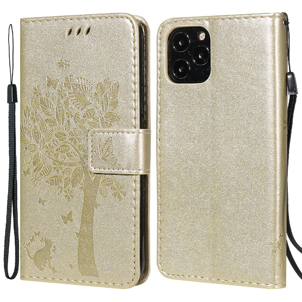 Trolsk Imprint Tree Wallet (iPhone 12/12 Pro) - Gull