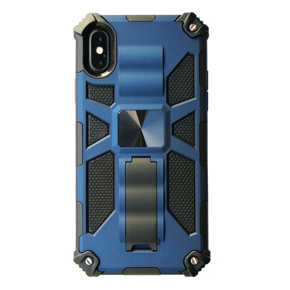 Trolsk Kickstand Armor Case (iPhone X /Xs) - Blå