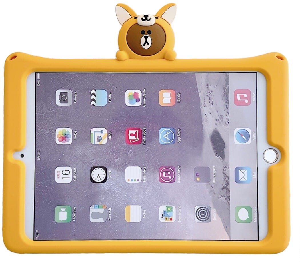 Trolsk Kids-deksel med stropp - Bear (iPad Pro 11 (2018))