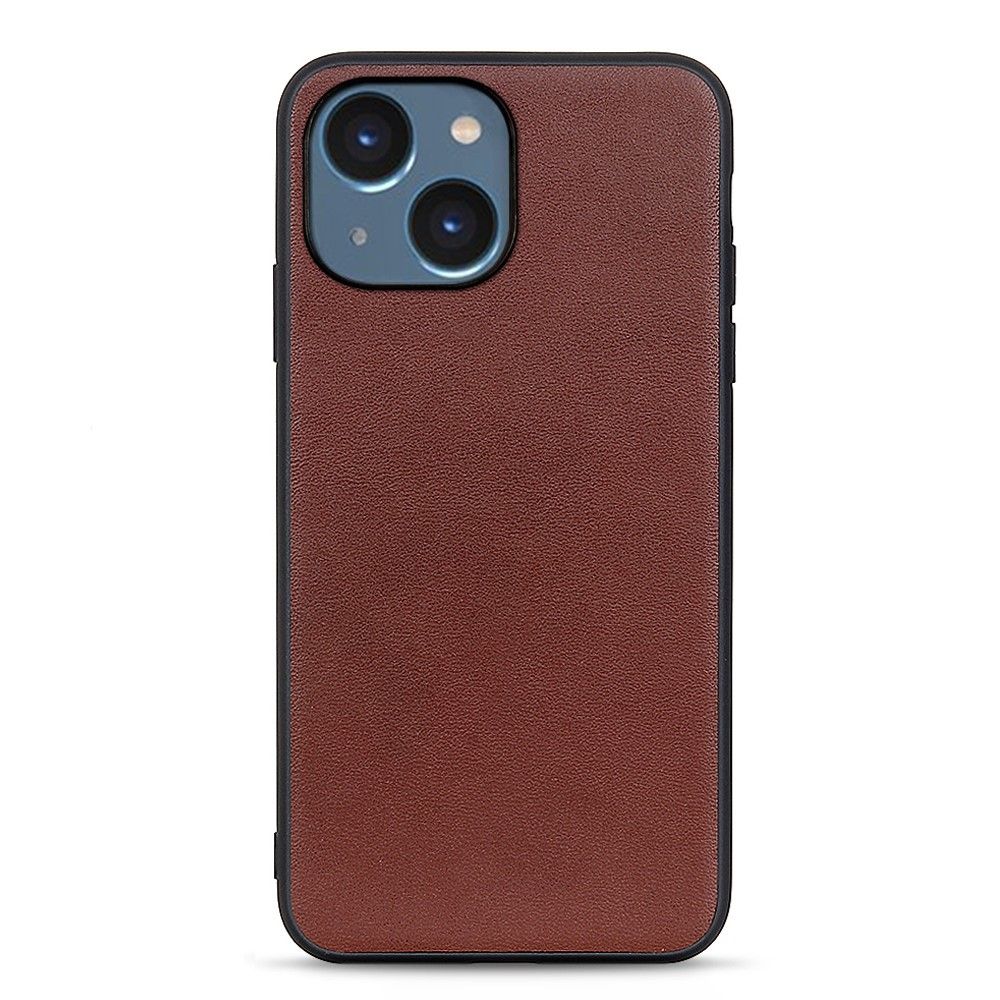 Trolsk skinn bakdeksel (iPhone 15) - Brun