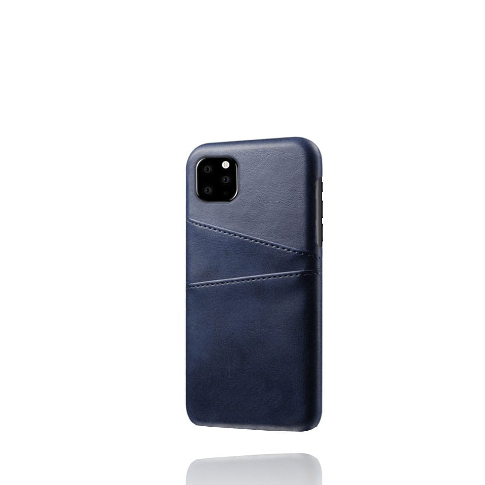Trolsk Leather Card Case (iPhone 14 Pro) - Blå