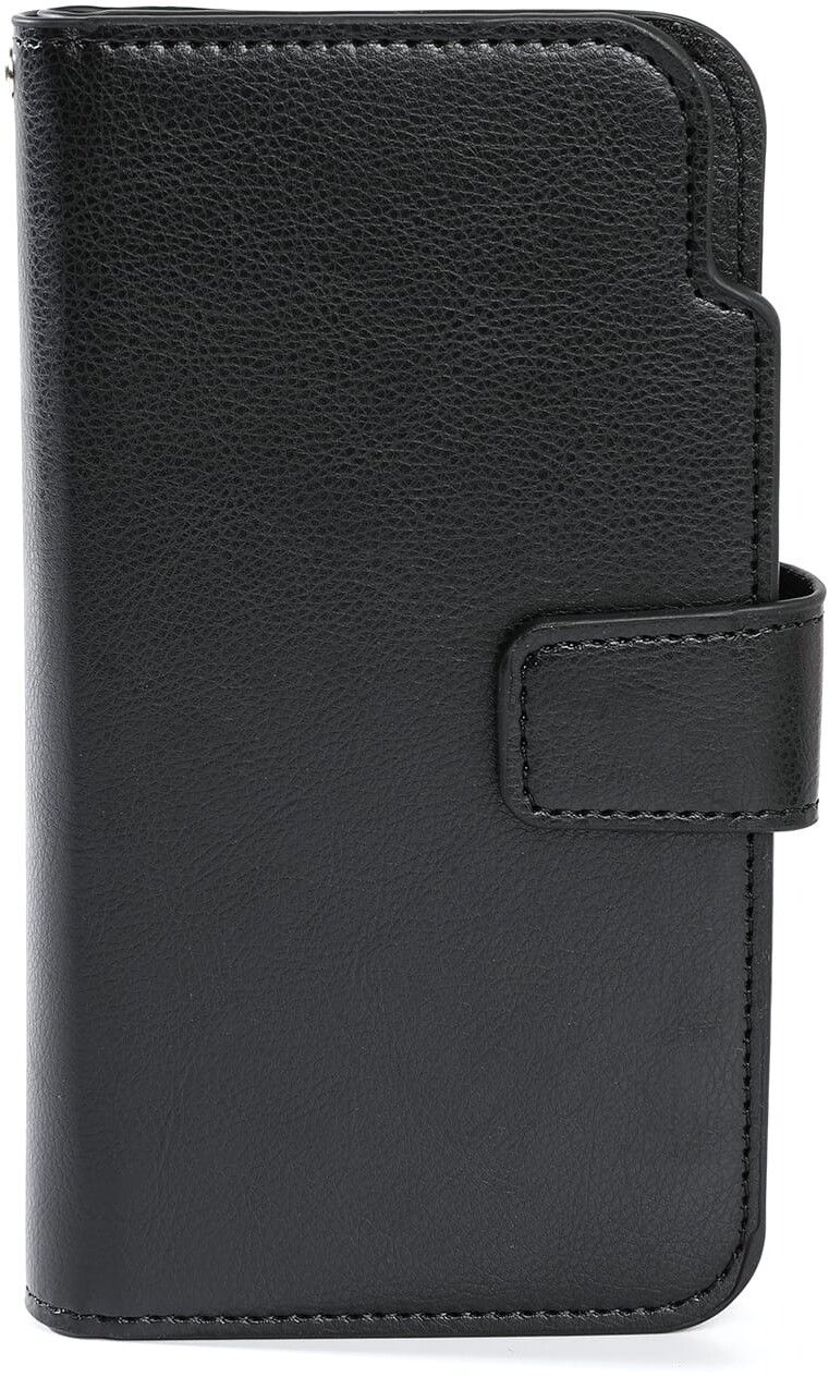 Trolsk Leather Wallet (iPhone 16 Pro) - Svart
