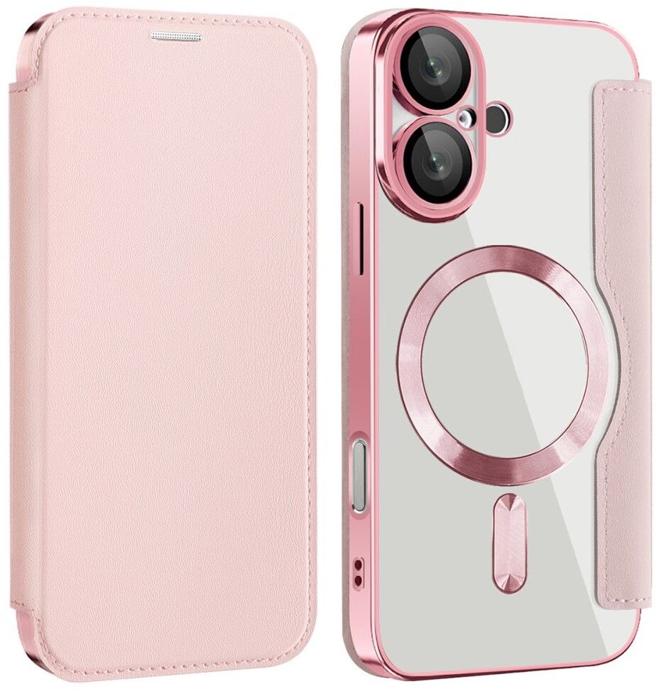 Trolsk MagSafe-fodral (iPhone 16) - Rosa