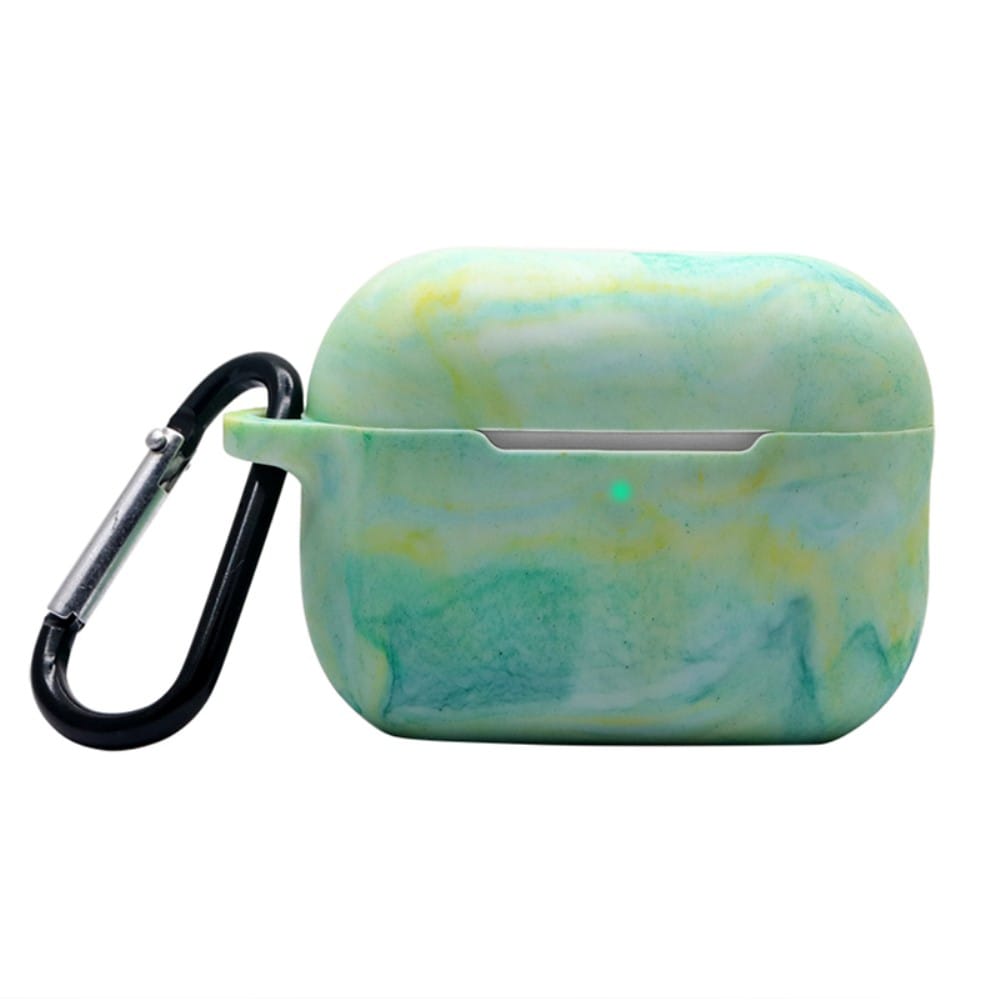Trolsk Marble Silicone Cover (AirPods Pro 2) - Grønn