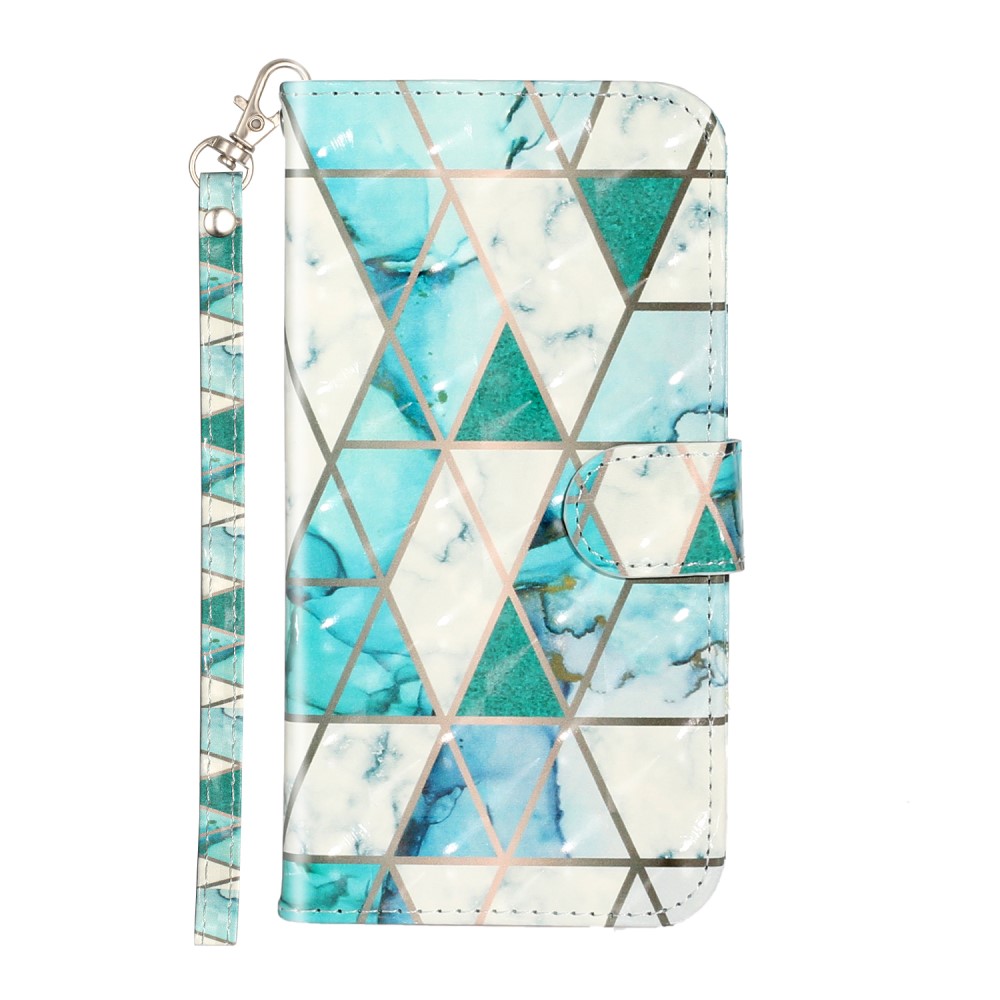 Trolsk Marble Triangle Wallet (iPhone X r)