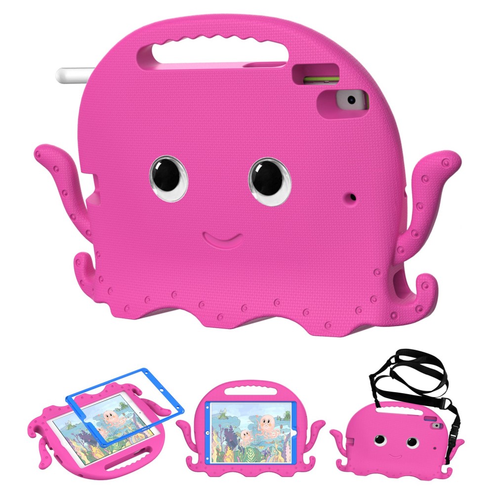 Trolsk Octopus Kids Case (iPad) - Rosa