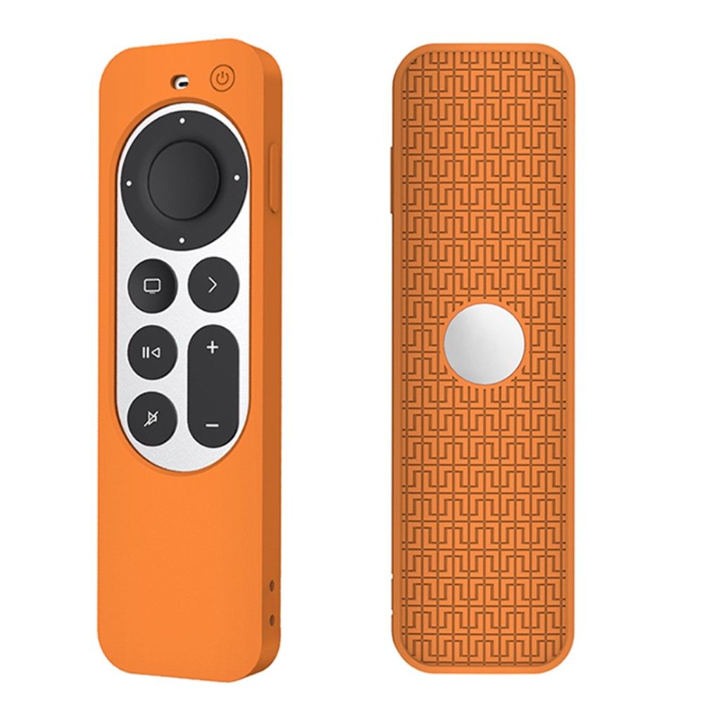 Trolsk Pattern Silikonetui (Siri Remote gen 3/2) - skall - Oransje