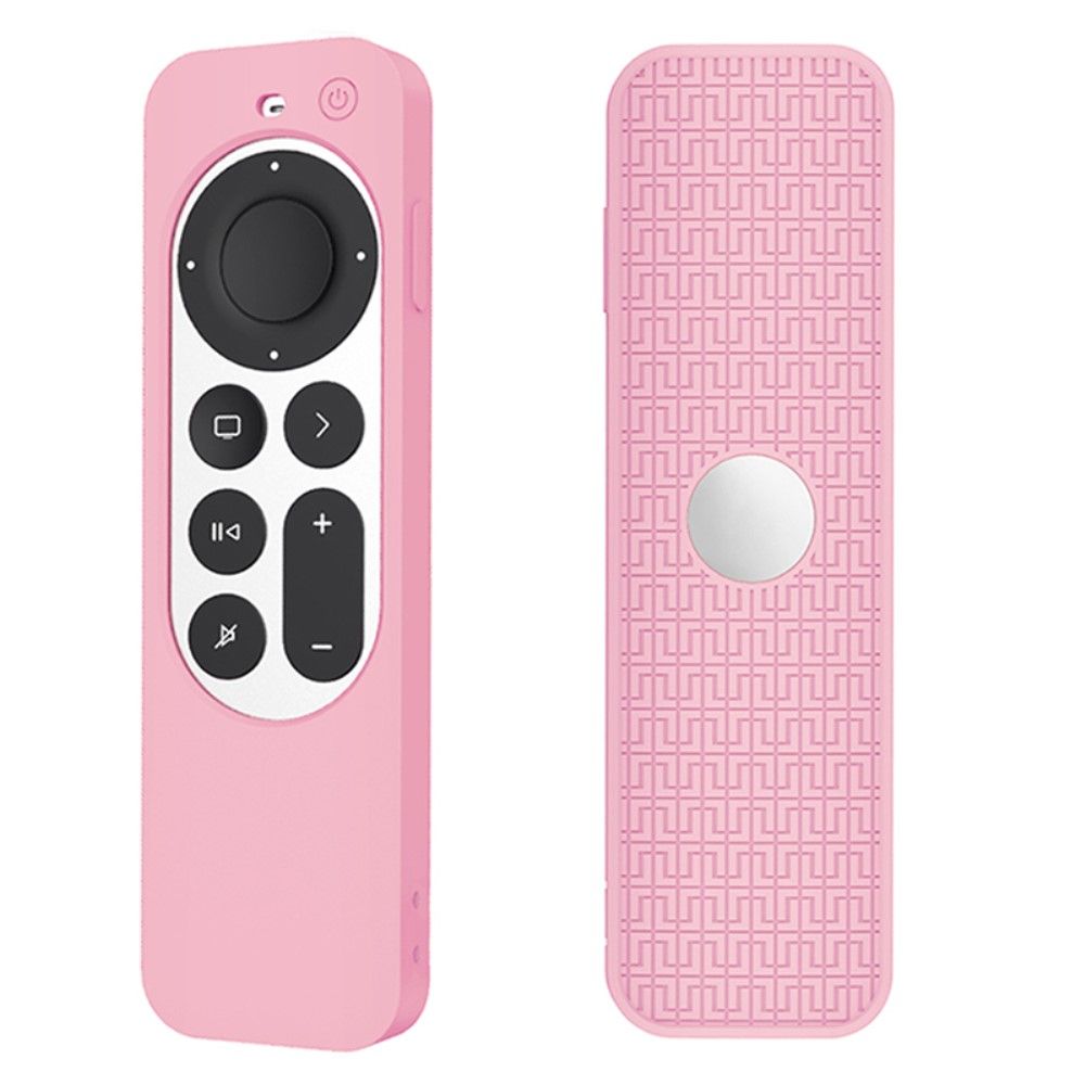 Trolsk Pattern Silikonetui (Siri Remote gen 3/2) - skall - Rosa