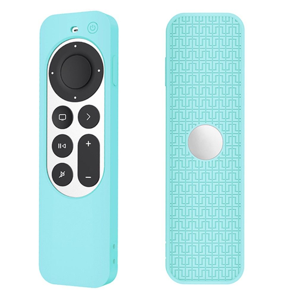 Trolsk Pattern Silikonetui (Siri Remote gen 3/2) - skall - Turkis