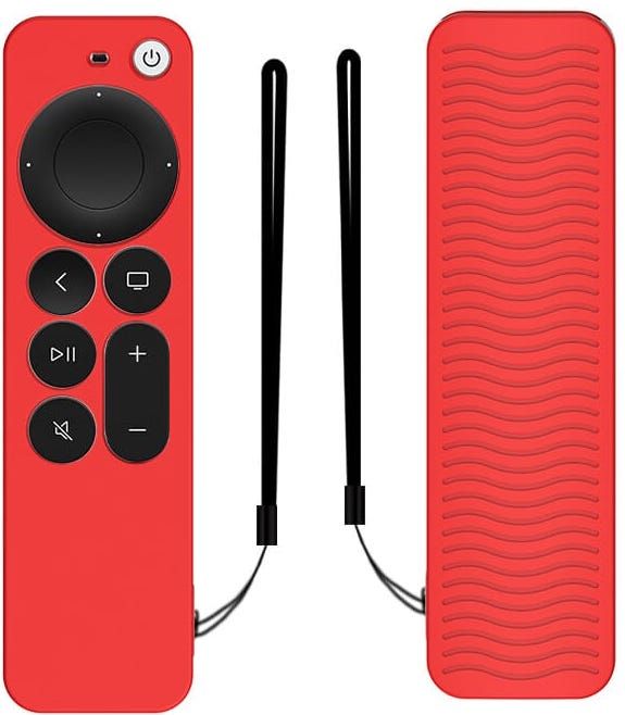 Trolsk Protective Case (Siri Remote gen 2) - Rød