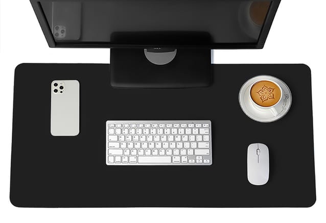 Trolsk PU Leather Desk Matte - Svart