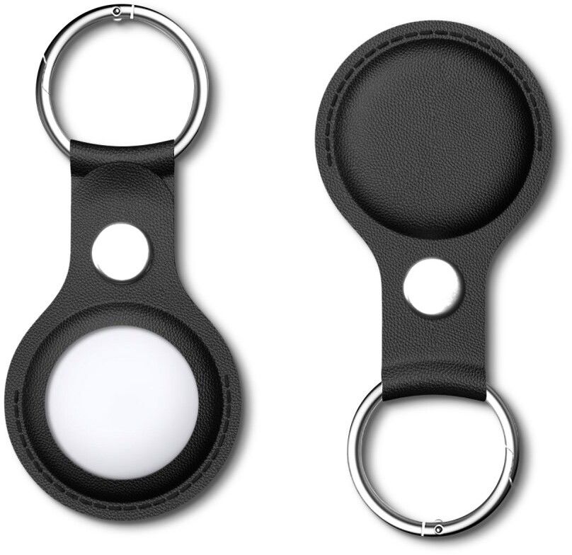 Trolsk PU Leather Key Ring (AirTag) - Svart