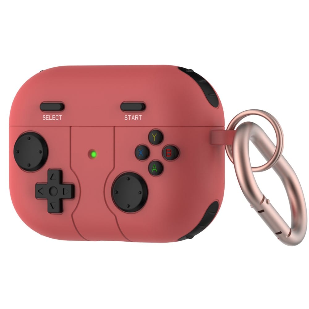 Trolsk Retro Gamepad Case (AirPods Pro 2) - Rød