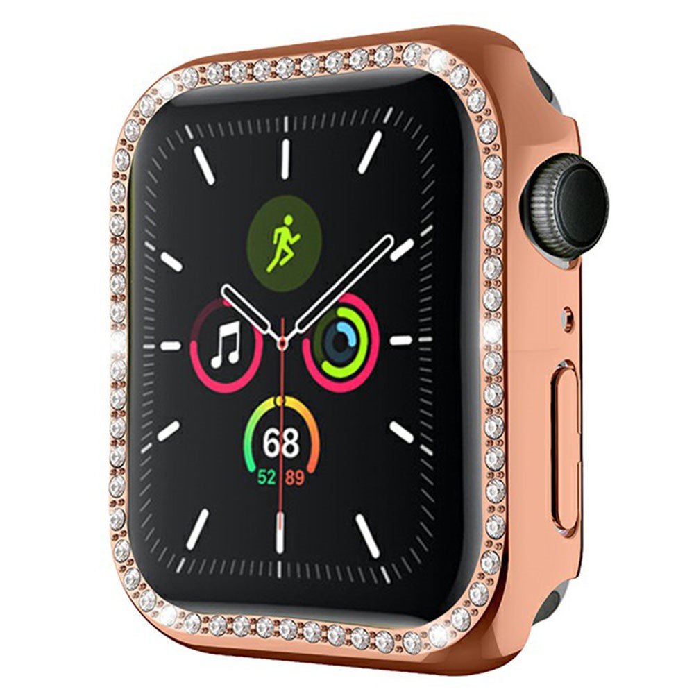 Trolsk Rhinestone Cover (klokke 41 mm) - Rose gull