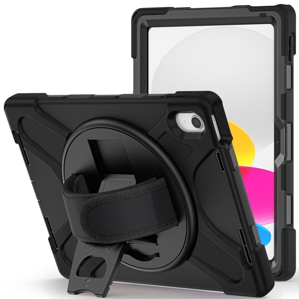 Trolsk Rugged Case (iPad 10.9 (2022)) - Svart