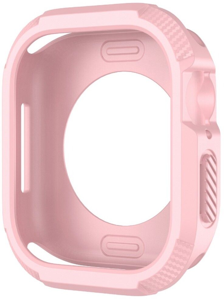 Trolsk robust TPU-deksel (Apple Watch 10 42 mm) - Rosa