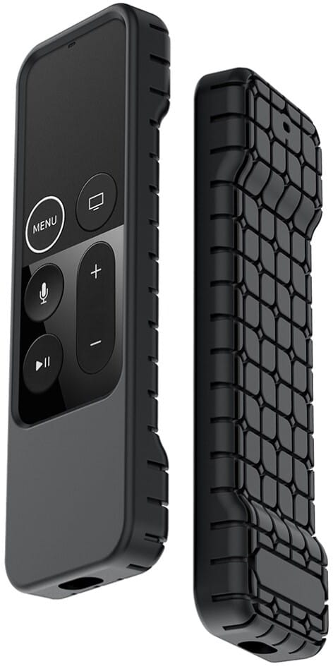 Trolsk Silicone Case for Apple TV remote - Svart