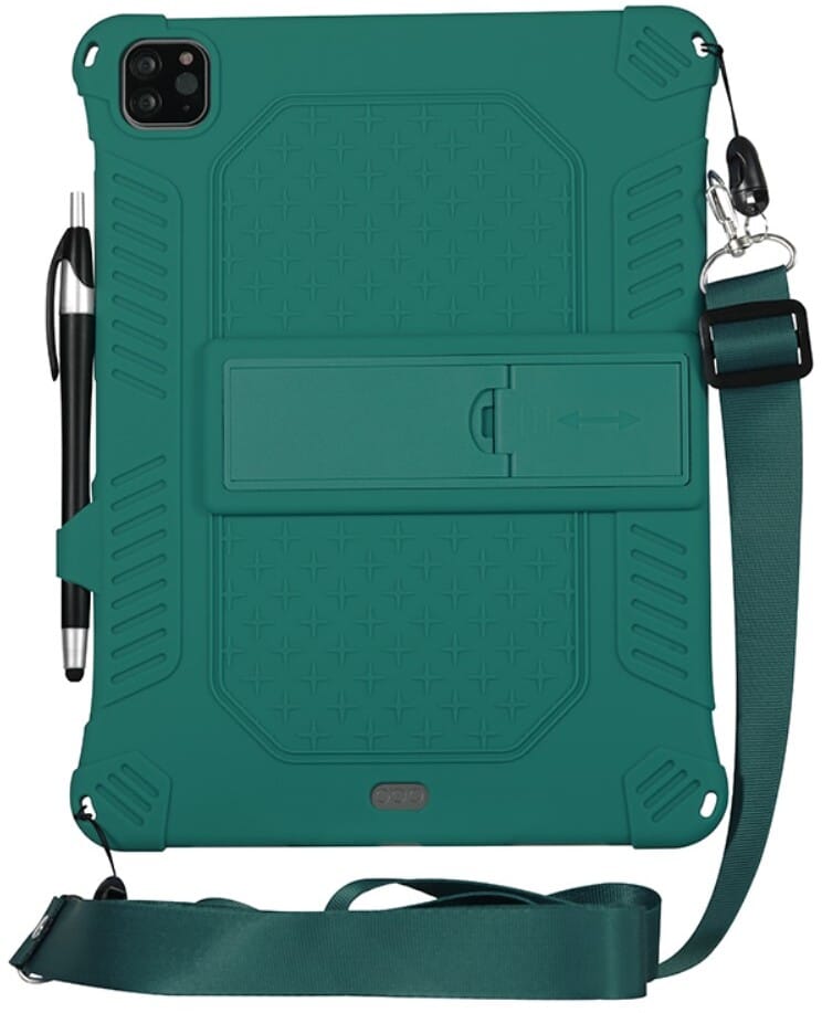 Trolsk silikonetui med iPad Pro 11 / Air 4) - Grön