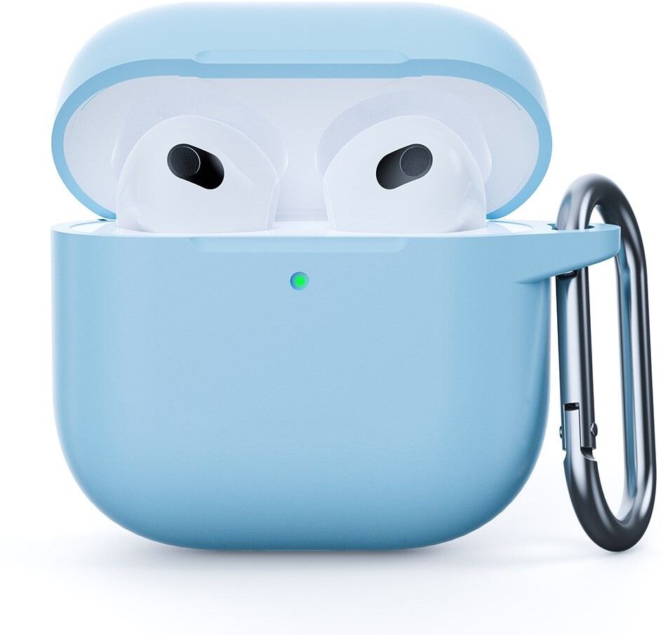 Trolsk Silicone Hang Case (AirPods 4) - Blå