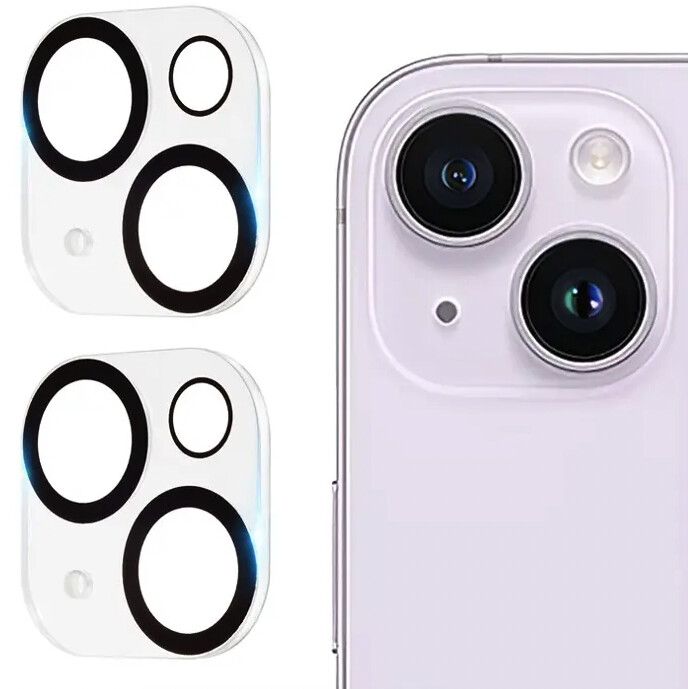 Trolsk Silk Camera Protection ? 2-pakning (iPhone 15 Pro/15 Pro Max)