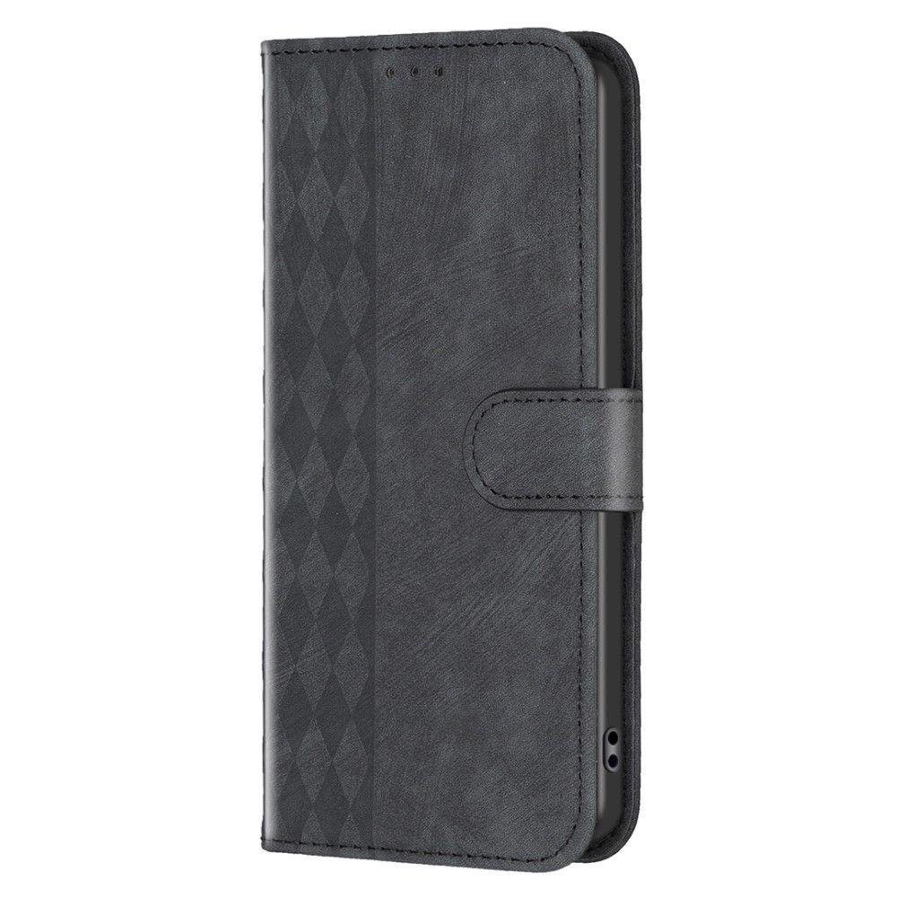 Trolsk Slim Rhombus Wallet (iPhone 15 Pro) - Svart