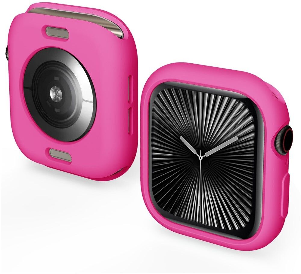 Trolsk Soft TPU-deksel (Apple Watch 10 46 mm) - Rosa