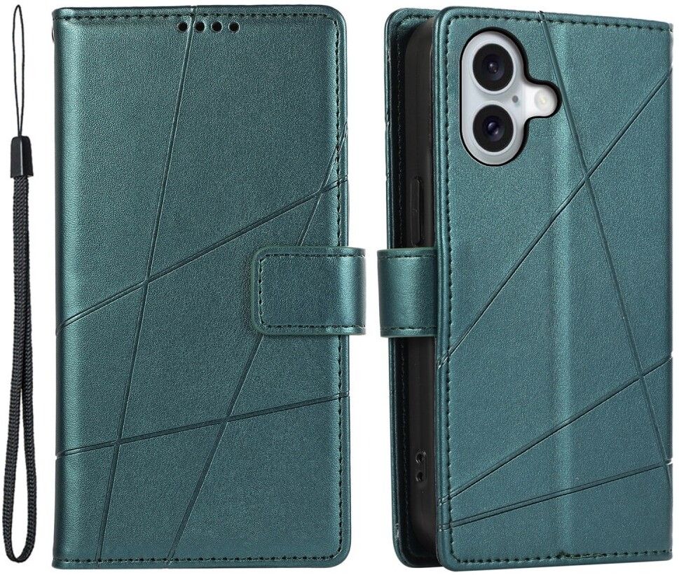 Trolsk Sophisticated Wallet (iPhone 16) - Grønn
