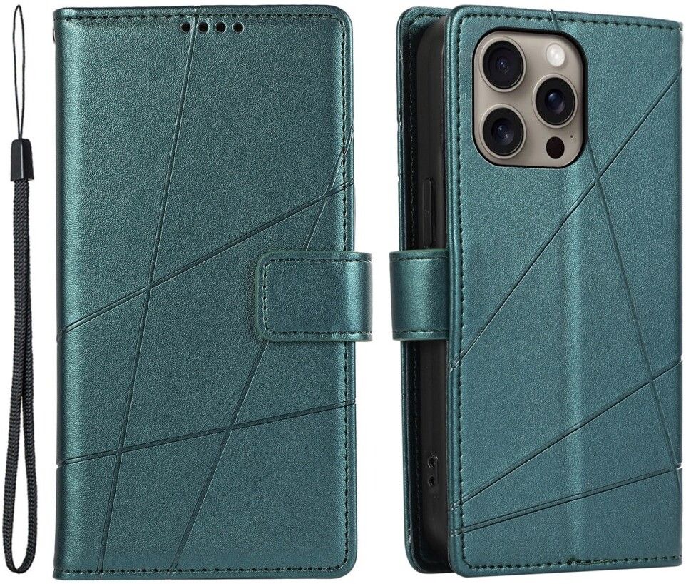 Trolsk Sophisticated Wallet (iPhone 16 Pro Max) - Grønn