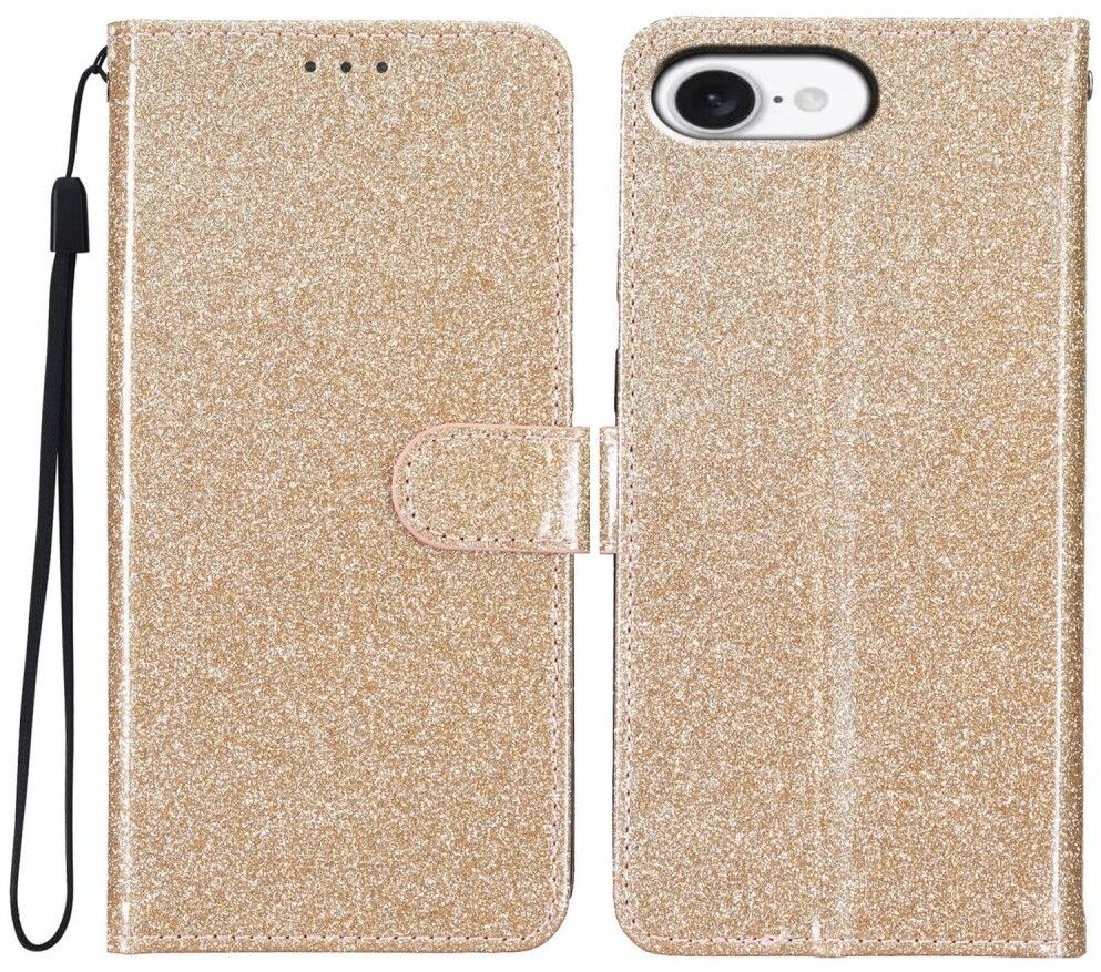 Trolsk Sparkle Wallet (iPhone 16e) - Gull