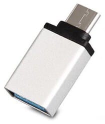 Trolsk USB-A to USB-C Adapter - Silver