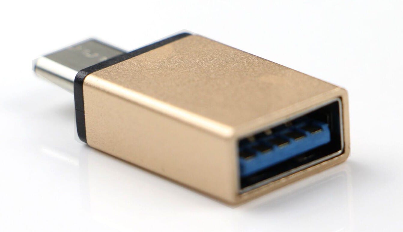 Trolsk USB-A to USB-C Adapter - Guld