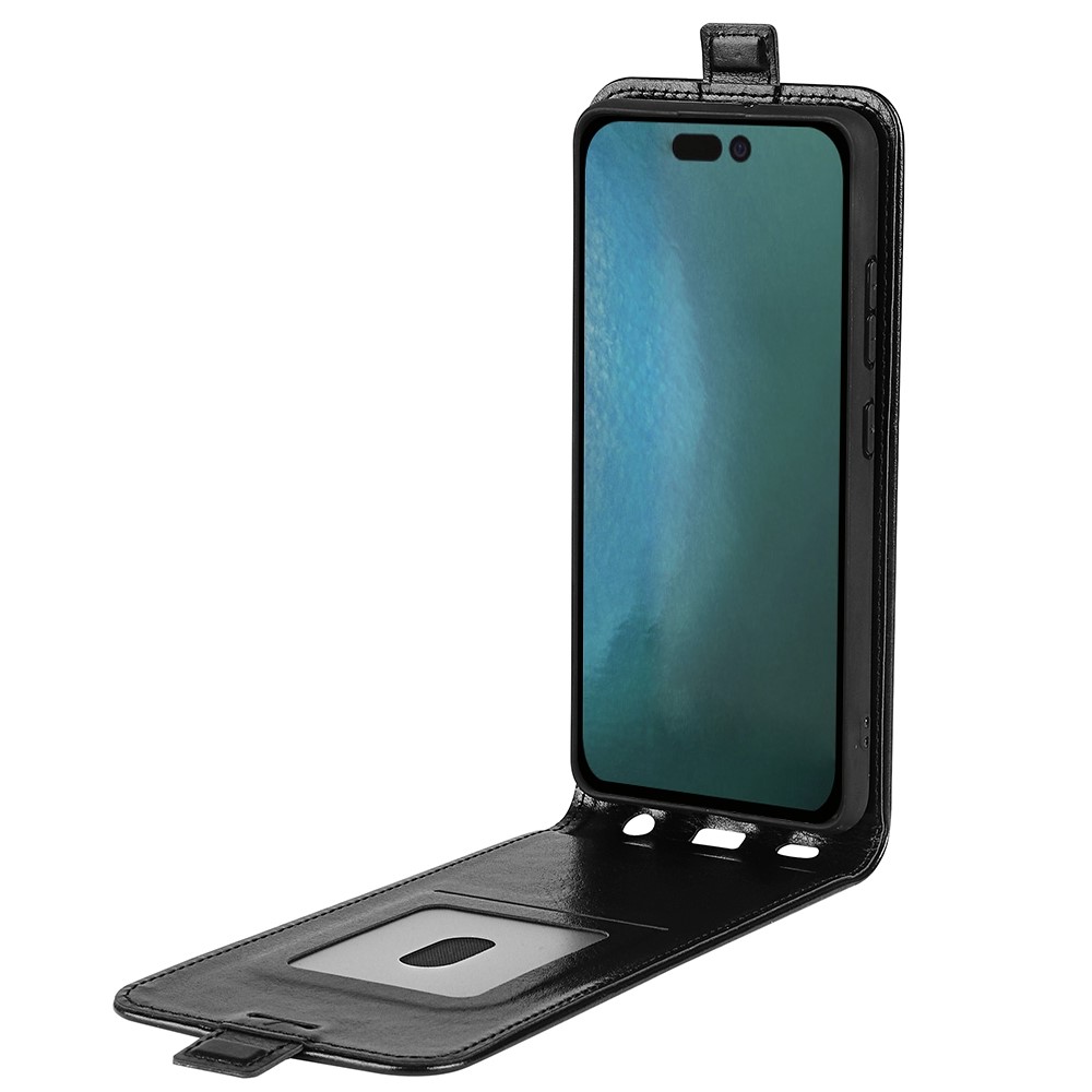 Trolsk Vertical Flip Cover (iPhone 14) - Svart