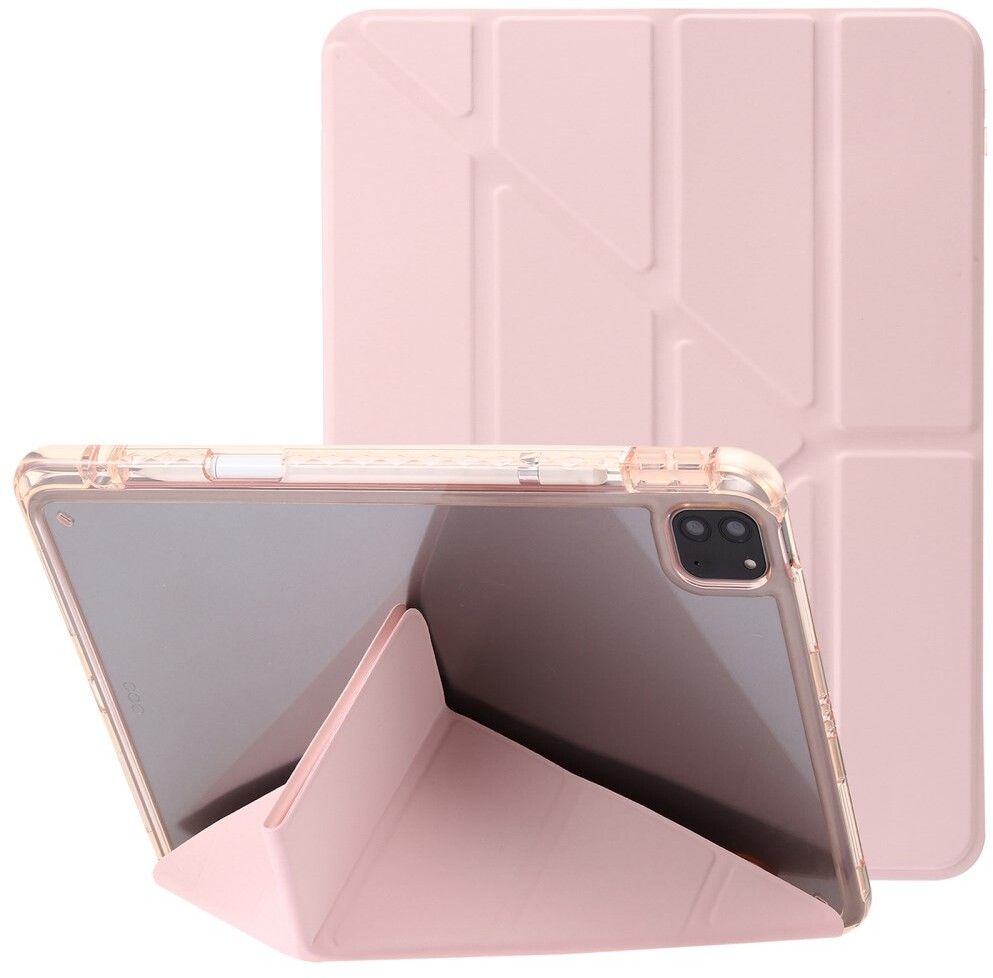 Trolsk sammenleggbar iPad deksel (iPad Pro 13 (2024)) - Rosa