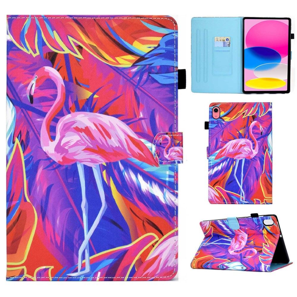 Trolsk Wallet Folio - Flamingo (iPad 11/iPad 11/iPad 10,9 (2022))