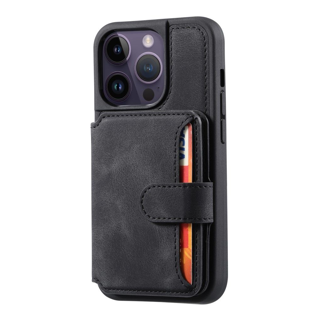 Trolsk Wallet with Kickstand (iPhone 15 Pro) - Svart