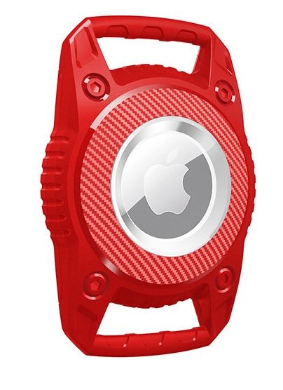 Trolsk vanntett etui (AirTag) - RØd