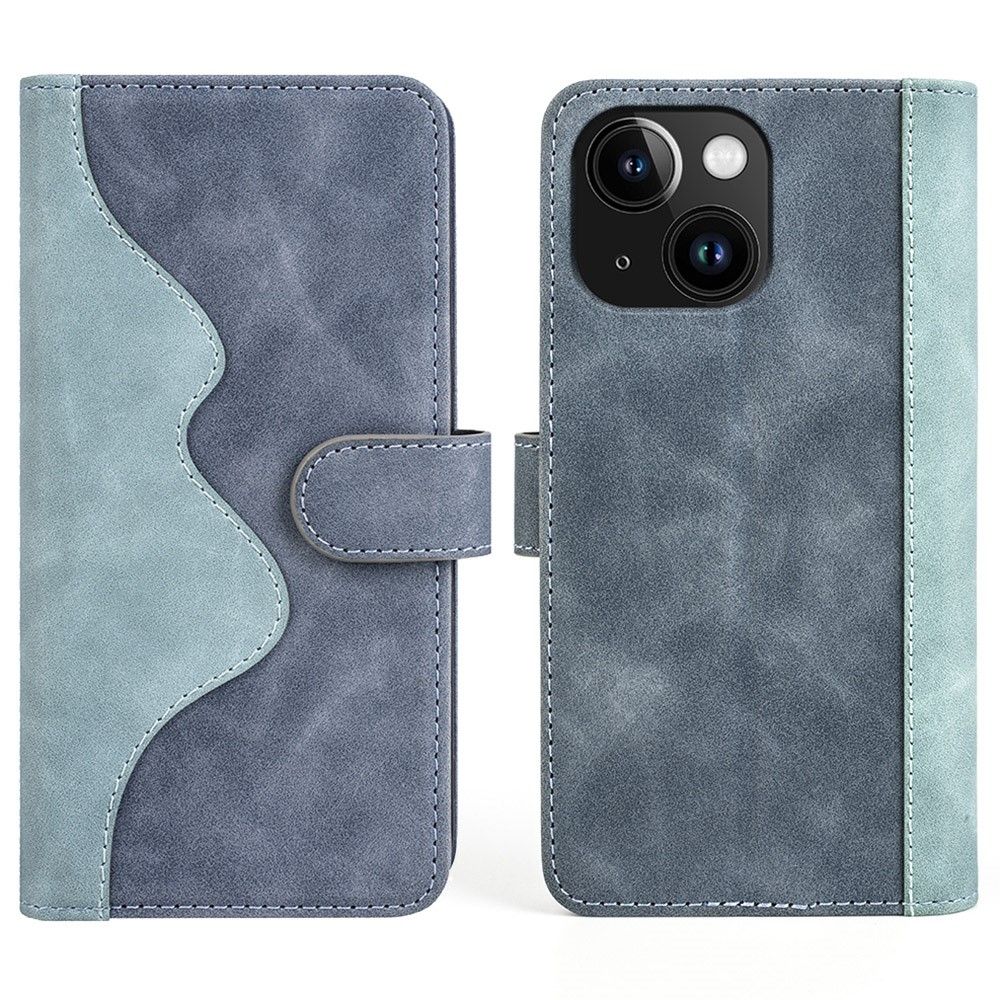 Trolsk Wave Wallet (iPhone 15) - Blå