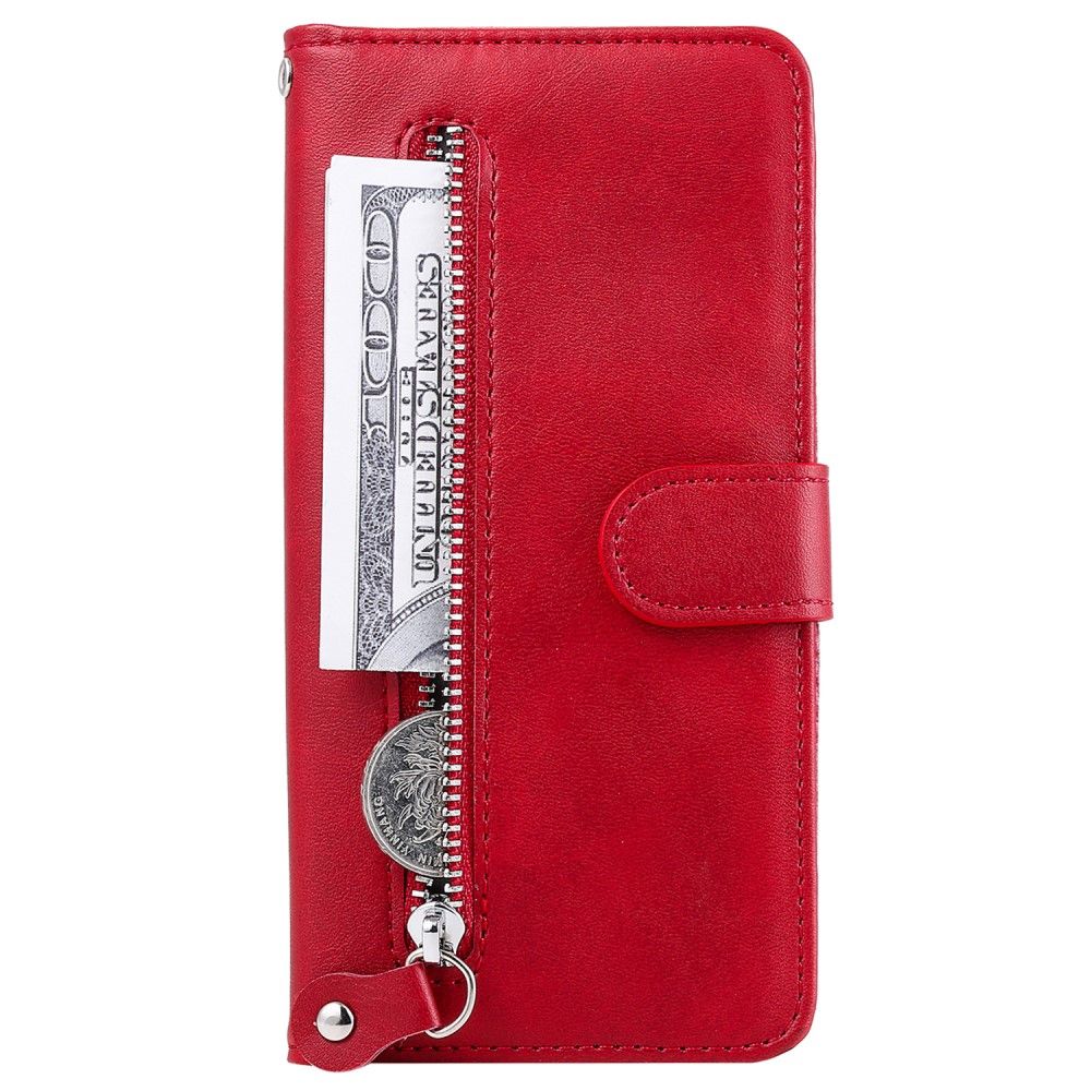 Trolsk Zipper Wallet (iPhone 15) - RØd
