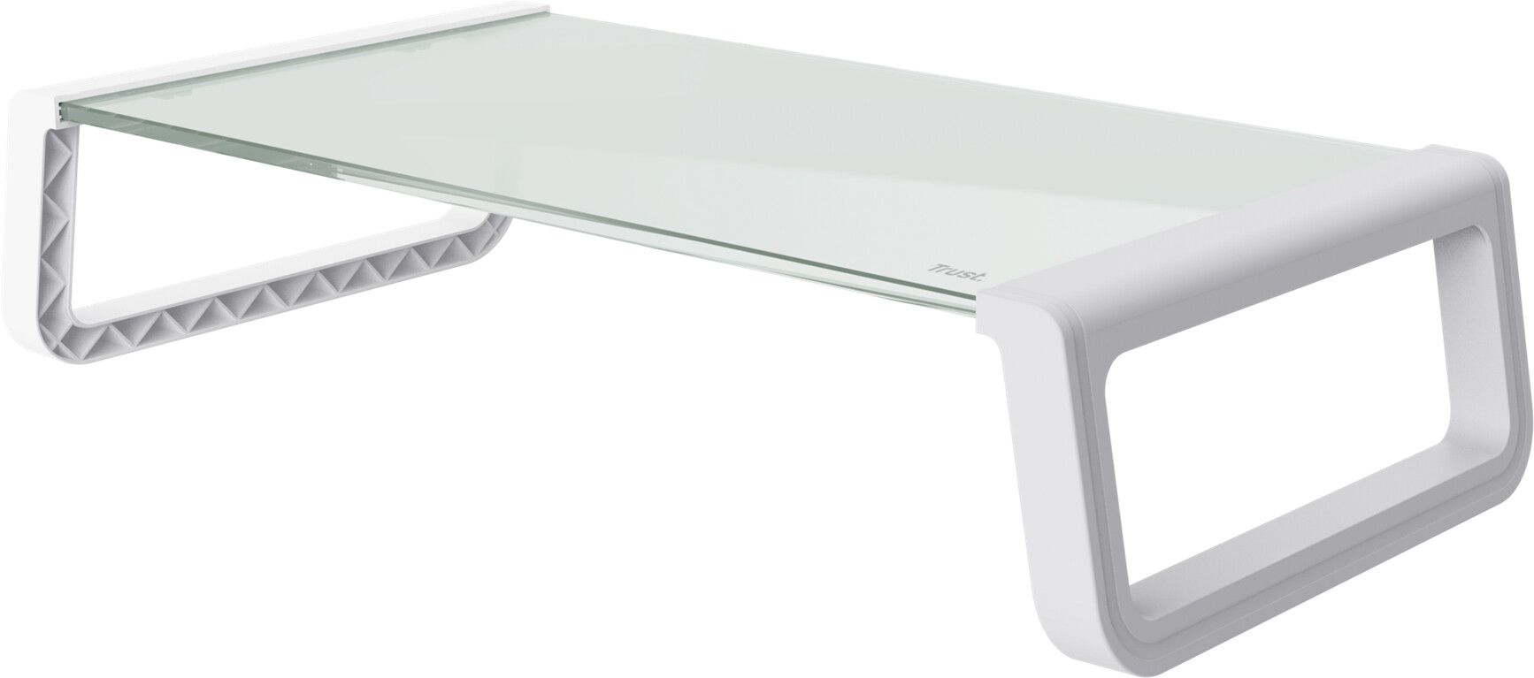 Trust Monta Glass Monitor Stand - Svart