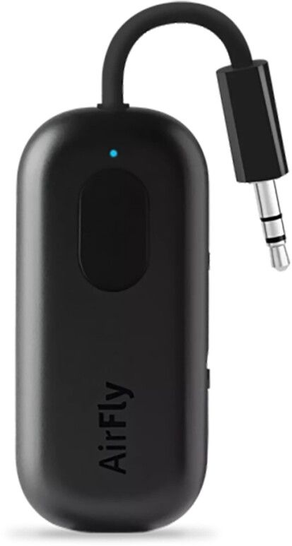 Twelve South AirFly Pro - Bluetooth trådløs lydmottaker / -sender for mobiltelefon, bilstereo, trådløse hodetelefoner - svart