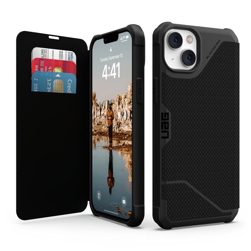 UAG Metropolis Kevlar-lommebok (iPhone 14 Plus)