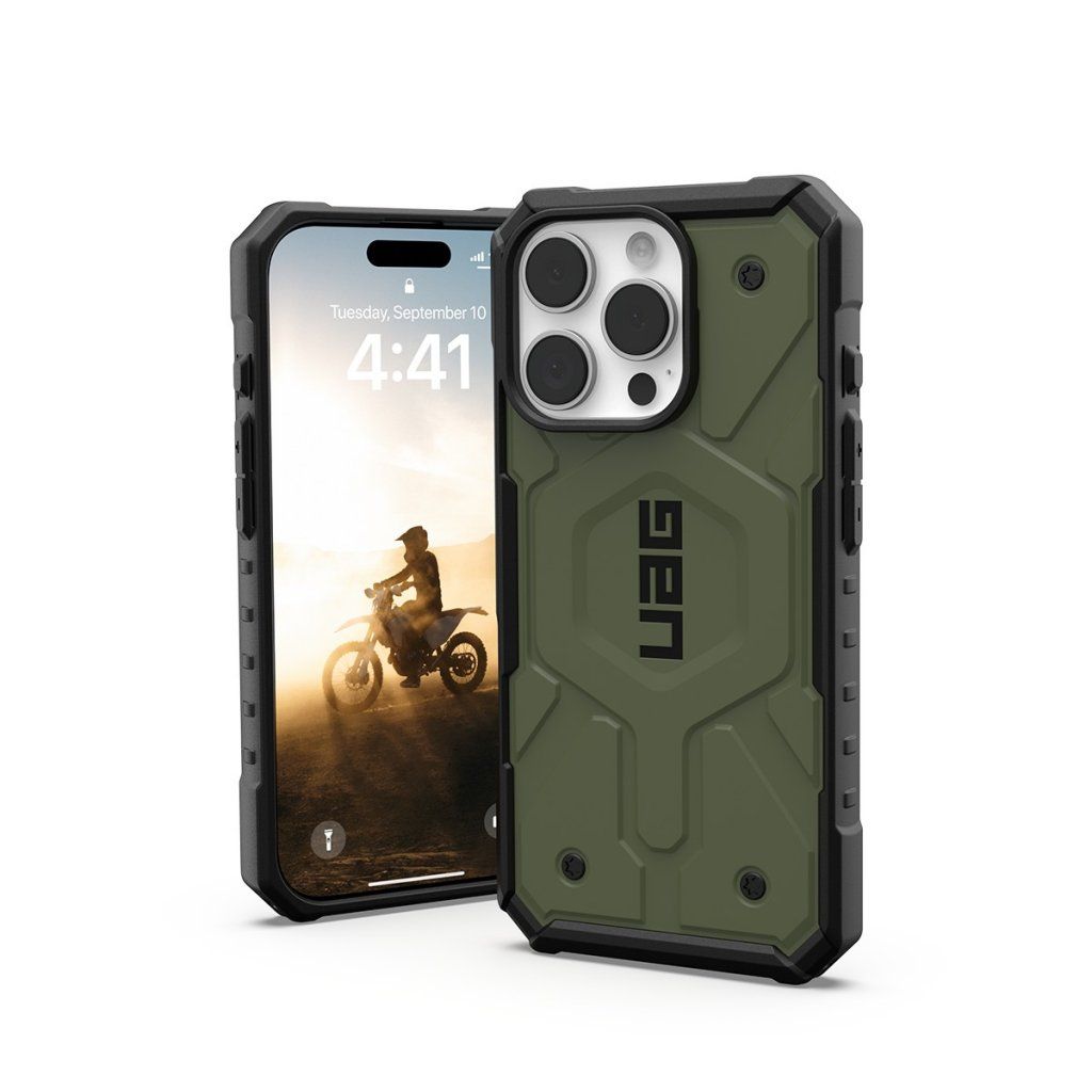 UAG Pathfinder-deksel (iPhone 16 Pro Max) - Grønn