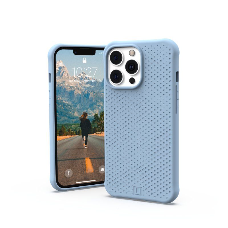 UAG (U) prikkdeksel (iPhone 13 Pro Max) - Ljusblå