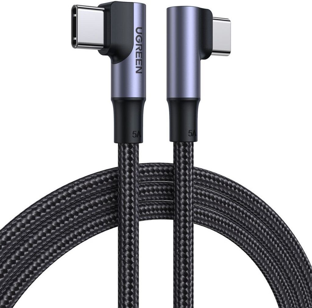 Ugreen vinklet USB-C til USB-C-kabel