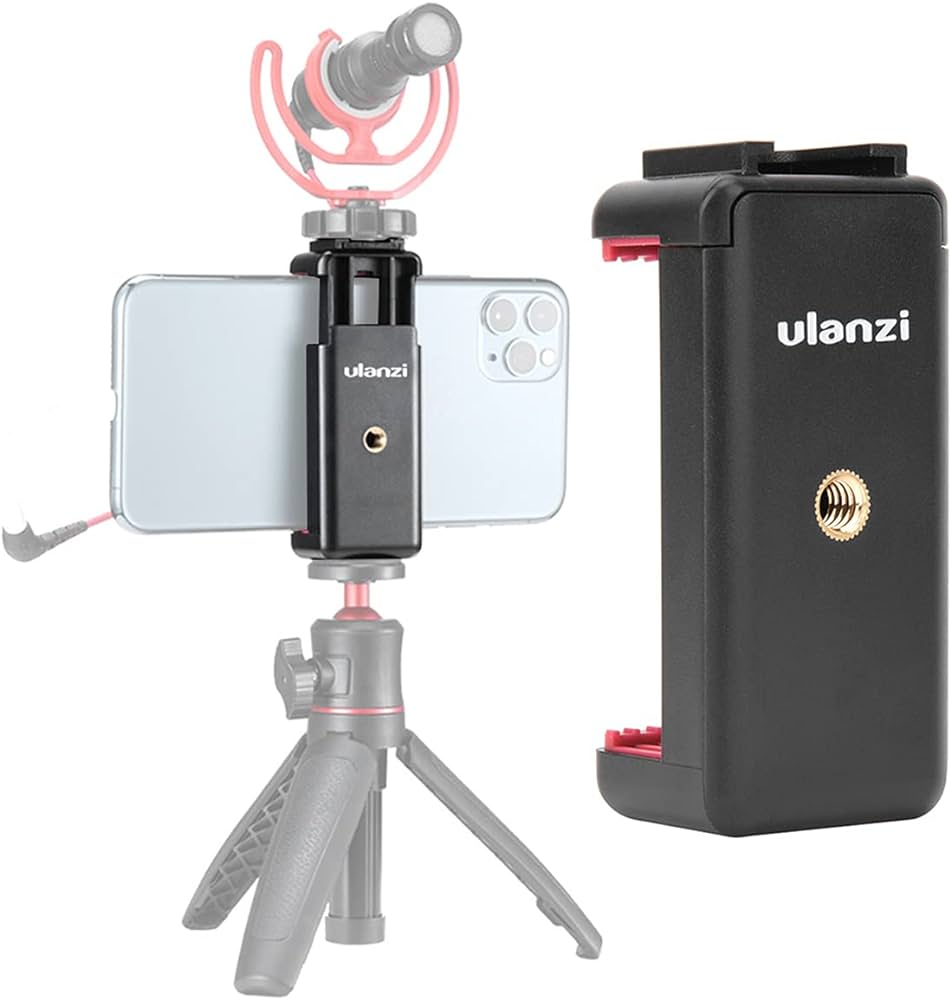 Ulanzi ST-07 Phone Tripod Mount - holder - Svart