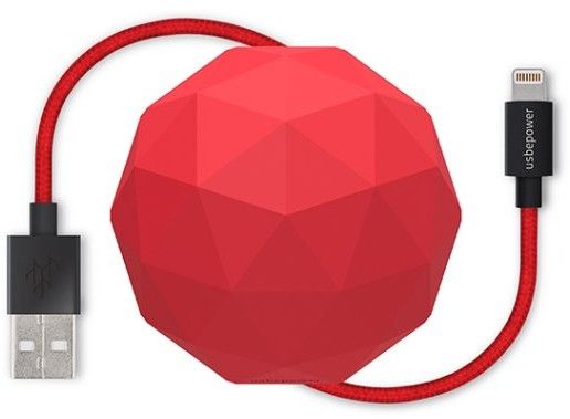 Usbepower Cosmo Lightning Cable - Rød