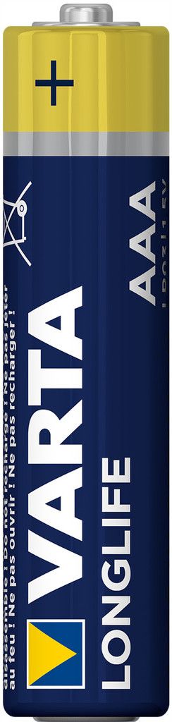 Varta Longlife Extra - Batteri 4 x AAA / LR03 - Alkalisk